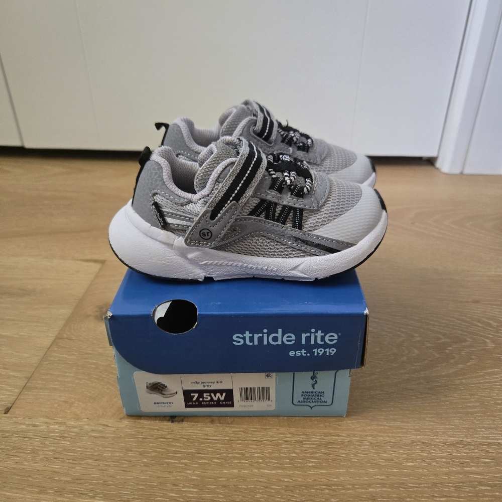 Stride Rite Kids' Gray Sneakers